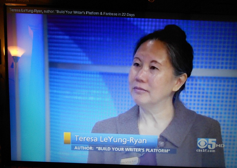 Click on photo Writing Coach Teresa on Channel 5 Bay Sunday
